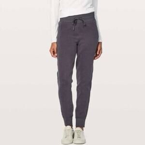 Lululemon Get Going Jogger Size 4 Gray Zip Pockets